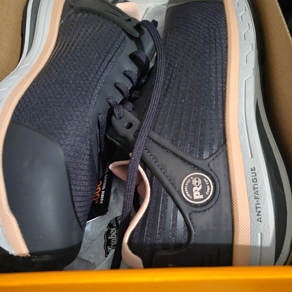 Timberland PRO Women's Black & Peach Work Sneaker